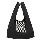 【ラストフレーム/LASTFRAME】のICHIMATSU POCKET REVERSE MARKET BAG BLACK &#215; (BLACK&#215;IVORY)|ID: prp329100004572451 ipo3291000000033329443