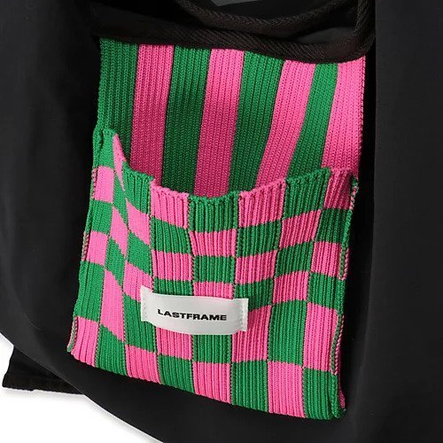 【ラストフレーム/LASTFRAME】のICHIMATSU POCKET REVERSE MARKET BAG 人気、トレンドファッション・服の通販 founy(ファニー) 　ファッション　Fashion　レディースファッション　Fashion for Women　バッグ　Bags　コンパクト　Compact, Small Size　フォルム　Silhouette, Form　ポケット　Pocket, Pocket Detail　other-3|ID: prp329100004572451 ipo3291000000033329445