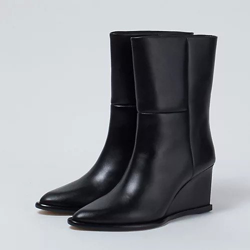 【ジェーヴィエーエム/JVAM】の【MAX】ウエッジソールショートブーツ 人気、トレンドファッション・服の通販 founy(ファニー) 　ファッション　Fashion　レディースファッション　Ladies' Fashion Online　エレガント 上品　Elegant　ショート　Short　フィット　Fit　 other-1|ID: prp329100004572481 ipo3291000000032635732
