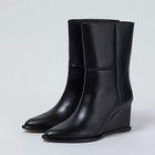 【ジェーヴィエーエム/JVAM】の【MAX】ウエッジソールショートブーツ 人気、トレンドファッション・服の通販 founy(ファニー) ファッション Fashion レディースファッション Ladies' Fashion Online エレガント 上品 Elegant ショート Short フィット Fit thumbnail ブラック|ID: prp329100004572481 ipo3291000000032635733