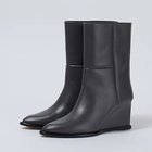 【ジェーヴィエーエム/JVAM】の【MAX】ウエッジソールショートブーツ 人気、トレンドファッション・服の通販 founy(ファニー) ファッション Fashion レディースファッション Ladies' Fashion Online エレガント 上品 Elegant ショート Short フィット Fit thumbnail グレー|ID: prp329100004572481 ipo3291000000032635734