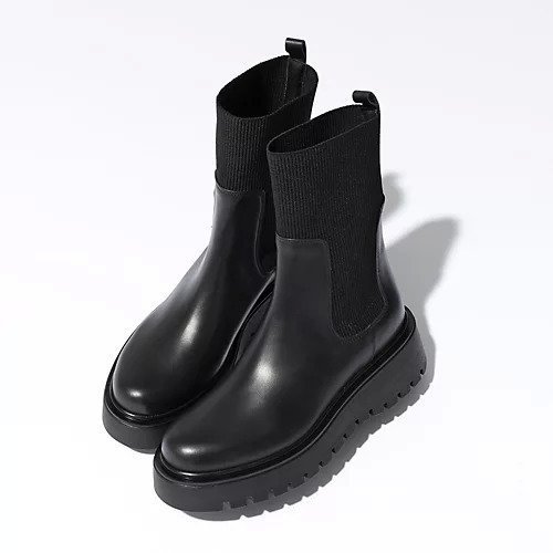 【コルソローマ9/CORSO ROMA9】の厚底ゴアブーツ 人気、トレンドファッション・服の通販 founy(ファニー) 　ファッション　Fashion　レディースファッション　Ladies' Fashion Online　ソックス　Socks　バランス　Balance　厚底　Platforms　other-2|ID: prp329100004572507 ipo3291000000032636036