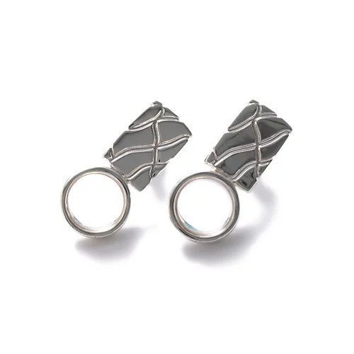 【イリスフォーセブン/IRIS47】のcroco pierce インテリア・キッズ・メンズ・レディースファッション・服の通販 founy(ファニー) https://founy.com/ ファッション Fashion レディースファッション Fashion for Women シルバー Silver, Metallic Silver ストーン Stone, Gem-Like フォルム Silhouette, Form フープ Hoop, Hoop Earrings プレート Plate, Dish |ID: prp329100004572622 ipo3291000000033329687