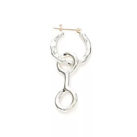 【イリスフォーセブン/IRIS47】のrail pierce 人気、トレンドファッション・服の通販 founy(ファニー) ファッション Fashion レディースファッション Fashion for Women クール Cool, Chic シルバー Silver, Metallic Silver チェーン Chain, Chain Strap ハーフ Half, Half-Length 片耳 One-Ear, Single Earring |ID:prp329100004572627