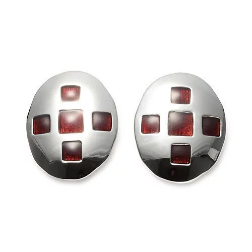 【イリスフォーセブン/IRIS47】のcrest earring インテリア・キッズ・メンズ・レディースファッション・服の通販 founy(ファニー) 　ファッション　Fashion　レディースファッション　Fashion for Women　ジュエリー　Jewelry　ファッションリング　Fashion Rings　イヤリング・フープ・ドロップタイプ　Hoop, Drop & Clip Earrings　イヤリング　Earrings　オーバル　Oval Design　スクエア　Square, Square Shape　ビジュー　Bijou, Jewel-like Accent　メタル　Metal, Metal Parts　brown|ID: prp329100004572660 ipo3291000000033329708