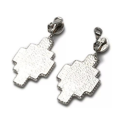 【イリスフォーセブン/IRIS47】のcross earring 人気、トレンドファッション・服の通販 founy(ファニー) 　ファッション　Fashion　レディースファッション　Fashion for Women　ジュエリー　Jewelry　ファッションリング　Fashion Rings　イヤリング・フープ・ドロップタイプ　Hoop, Drop & Clip Earrings　イヤリング　Earrings　シルバー　Silver, Metallic Silver　ビジュー　Bijou, Jewel-like Accent　プレート　Plate, Dish　other-2|ID: prp329100004572664 ipo3291000000033329713
