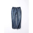 【スアデオ/suadeo】の【JAPANBLUE】コラボスリット入り前後差デニム 人気、トレンドファッション・服の通販 founy(ファニー) ファッション Fashion レディースファッション WOMEN 洗える Washable カットオフ Cut Off ジーンズ Jeans ストレッチ Stretch ストレート Straight スリット Slit デニム Denim ハイライズ High Rise エレガント 上品 Elegant thumbnail インディゴ|ID: prp329100004572674 ipo3291000000032360372