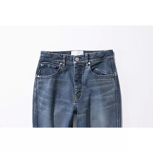 【スアデオ/suadeo】の【JAPANBLUE】コラボスリット入り前後差デニム 人気、トレンドファッション・服の通販 founy(ファニー) 　ファッション　Fashion　レディースファッション　WOMEN　洗える　Washable　カットオフ　Cut Off　ジーンズ　Jeans　ストレッチ　Stretch　ストレート　Straight　スリット　Slit　デニム　Denim　ハイライズ　High Rise　エレガント 上品　Elegant　other-2|ID: prp329100004572674 ipo3291000000032360374