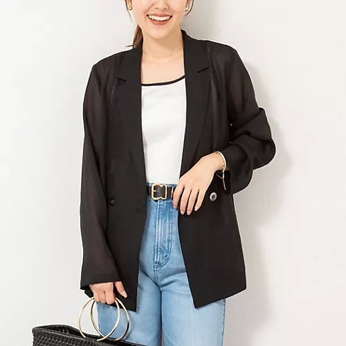 【ノーリーズ/NOLLEY'S】のウォッシャブルリネン風シアージャケット 人気、トレンドファッション・服の通販 founy(ファニー) 　ファッション　Fashion　レディースファッション　Fashion for Women　アウター　Coat / Outerwear Collection　レディースジャケット・軽アウター　Jackets　2025年　2025　2025春夏・S/S　Spring/Summer 2025 SS25　シアー　Sheer, See-Through　ジャケット　Jacket, Outerwear　リネン　Linen, Linen Fabric　リボン　Ribbon, Bow　 other-1|ID: prp329100004572682 ipo3291000000032360475