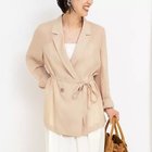 【ノーリーズ/NOLLEY'S】のウォッシャブルリネン風シアージャケット ベージュ|ID: prp329100004572682 ipo3291000000032360479