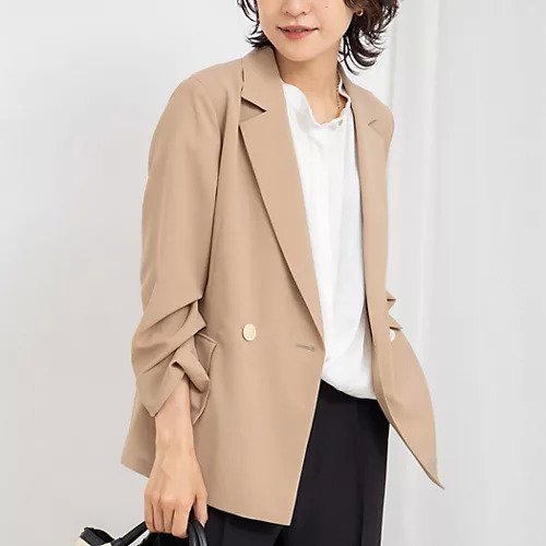 【ノーリーズ/NOLLEY'S】のウォッシャブルエコボイルテーラードジャケット インテリア・キッズ・メンズ・レディースファッション・服の通販 founy(ファニー) https://founy.com/ ファッション Fashion レディースファッション Fashion for Women アウター Coat / Outerwear Collection レディースジャケット・軽アウター Jackets テーラードジャケット / 通勤・きれいめスタイル Tailored Jackets & Blazers 2025年 2025 2025春夏・S/S Spring/Summer 2025 SS25 ジャケット Jacket, Outerwear ダブル Double, Double-Breasted ノースリーブ Sleeveless, No-Sleeve ボックス Boxy, Box Shape ループ Loop, Loop Knit 夏 Summer |ID: prp329100004572683 ipo3291000000032360487