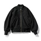 【トゥエルブクローゼット/12closet】の【洗える】リバーシブルブルゾン 人気、トレンドファッション・服の通販 founy(ファニー) ファッション Fashion レディースファッション WOMEN アウター Coat Outerwear ブルゾン Blouson/Jackets シャーリング Shirring ジャケット Jacket スポーティ Sporty タフタ Taffeta ブルゾン Blouson ポケット Pocket 洗える Washable thumbnail ブラック&#215;ブラック|ID: prp329100004572686 ipo3291000000032360503