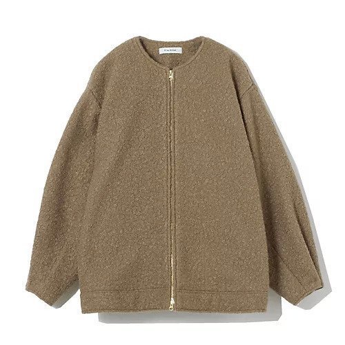 【イーバイエクラ/E by eclat】のもこもこブルゾンコート 人気、トレンドファッション・服の通販 founy(ファニー) 　ファッション　Fashion　レディースファッション　WOMEN　アウター　Coat Outerwear　コート　Coats　ブルゾン　Blouson/Jackets　ブルゾン　Blouson　 other-1|ID: prp329100004572688 ipo3291000000032360516