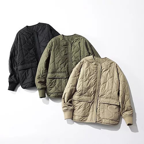 【キャラクス/CALUX】のQUILTED JACKET(リバーシブル仕立て) 人気、トレンドファッション・服の通販 founy(ファニー) 　ファッション　Fashion　レディースファッション　WOMEN　アウター　Coat Outerwear　ジャケット　Jackets　キルティング　Quilting　ダブル　Double　バランス　Balance　ファブリック　Fabric　モダン　Modern　リバーシブル　Reversible　洗える　Washable　other-3|ID: prp329100004572691 ipo3291000000032360555