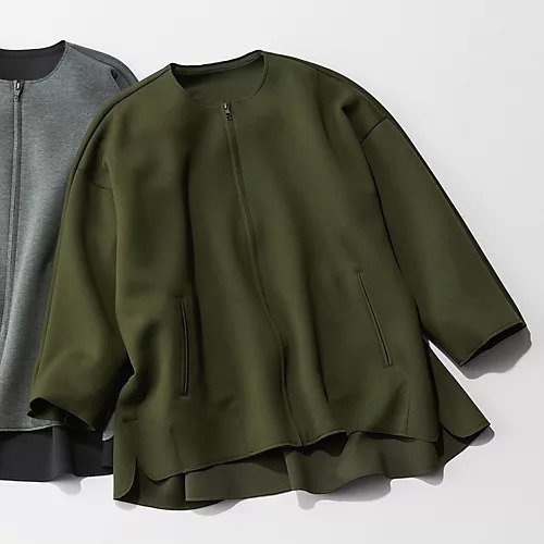 【トゥエルブクローゼット/12closet】の【洗える】ボンディングZIPブルゾン 人気、トレンドファッション・服の通販 founy(ファニー) 　ファッション　Fashion　レディースファッション　WOMEN　アウター　Coat Outerwear　ブルゾン　Blouson/Jackets　10月号　October Issue　ブルゾン　Blouson　ボンディング　Bonding　今季　This Season　洗える　Washable　other-2|ID: prp329100004572692 ipo3291000000032360563