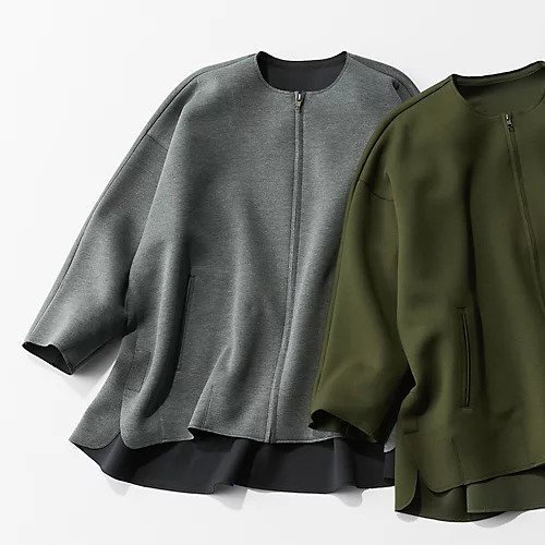 【トゥエルブクローゼット/12closet】の【洗える】ボンディングZIPブルゾン 人気、トレンドファッション・服の通販 founy(ファニー) 　ファッション　Fashion　レディースファッション　WOMEN　アウター　Coat Outerwear　ブルゾン　Blouson/Jackets　10月号　October Issue　ブルゾン　Blouson　ボンディング　Bonding　今季　This Season　洗える　Washable　other-3|ID: prp329100004572692 ipo3291000000032360564