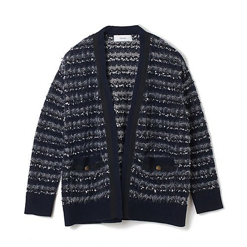 【エクラ/eclat】のニットジャケット 人気、トレンドファッション・服の通販 founy(ファニー) 　ファッション　Fashion　レディースファッション　WOMEN　アウター　Coat Outerwear　ジャケット　Jackets　ジャケット　Jacket　ツイード　Tweed　トリミング　Trimming　ミックス　Mix　別注　Special Order　 other-1|ID: prp329100004572693 ipo3291000000032360568