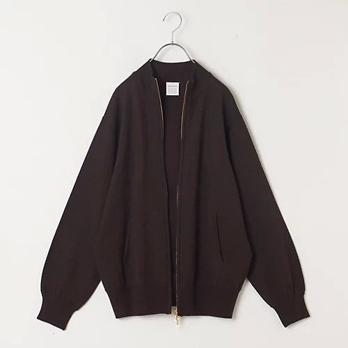 【トゥエルブクローゼット/12closet】の【洗える】二重編みニットジップアップブルゾン 人気、トレンドファッション・服の通販 founy(ファニー) 　ファッション　Fashion　レディースファッション　WOMEN　アウター　Coat Outerwear　ブルゾン　Blouson/Jackets　トップス・カットソー　Tops/Tshirt　ニット　Knit Tops　インナー　Inner　ジャケット　Jacket　ダブル　Double　ブルゾン　Blouson　洗える　Washable　other-3|ID: prp329100004572697 ipo3291000000032360603