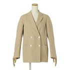【スアデオ/suadeo】の【made by RING JACKET】 ダブルジャケット 人気、トレンドファッション・服の通販 founy(ファニー) ファッション Fashion レディースファッション Fashion for Women アウター Coat / Outerwear Collection レディースジャケット・軽アウター Jackets イタリア Italy コンパクト Compact, Small Size シンプル Simple, Minimal ジャケット Jacket, Outerwear ダブル Double, Double-Breasted ドレープ Drape, Draping Fabric ハンド Hand, Handmade パウダー Powder, Soft Tone パターン Pattern, Design Print メンズ Men's, Menswear ワーク Workwear, Utility Style thumbnail ベージュ|ID: prp329100004572704 ipo3291000000033859877