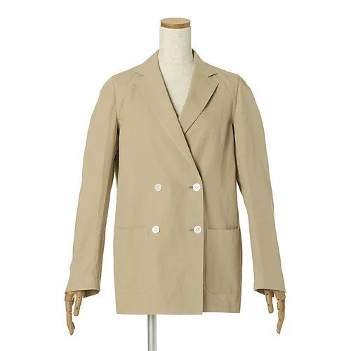 【スアデオ/suadeo】の【made by RING JACKET】 ダブルジャケット インテリア・キッズ・メンズ・レディースファッション・服の通販 founy(ファニー) 　ファッション　Fashion　レディースファッション　Fashion for Women　アウター　Coat / Outerwear Collection　レディースジャケット・軽アウター　Jackets　イタリア　Italy　コンパクト　Compact, Small Size　シンプル　Simple, Minimal　ジャケット　Jacket, Outerwear　ダブル　Double, Double-Breasted　ドレープ　Drape, Draping Fabric　ハンド　Hand, Handmade　パウダー　Powder, Soft Tone　パターン　Pattern, Design Print　メンズ　Men's, Menswear　ワーク　Workwear, Utility Style　ベージュ|ID: prp329100004572704 ipo3291000000033859877