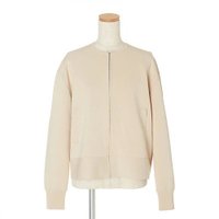 【イーバイエクラ/E by eclat】のミラノリブニットブルゾン 人気、トレンドファッション・服の通販 founy(ファニー) ファッション Fashion レディースファッション Ladies' Fashion Online アウター Coat Outerwear ブルゾン Blouson/Jackets トップス・カットソー Tops/Tshirt ニット Knit Tops カーディガン Cardigan コンパクト Compact ジャケット Jacket ブルゾン Blouson 今季 This Season |ID:prp329100004572705