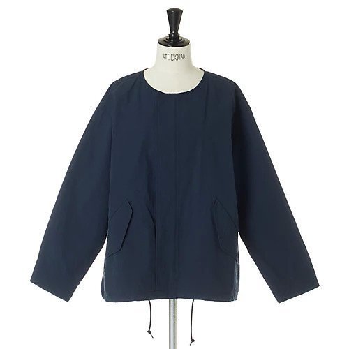 【トゥエルブクローゼット/12closet】の【洗える】ノーカラーミリタリージャケット 人気、トレンドファッション・服の通販 founy(ファニー) 　ファッション　Fashion　レディースファッション　WOMEN　アウター　Coat Outerwear　ジャケット　Jackets　ジャケット　Jacket　ストール　Stall　タートル　Turtle　フェミニン　Feminine　ミリタリー　Military　エレガント 上品　Elegant　人気　Popularity　洗える　Washable　 other-1|ID: prp329100004572709 ipo3291000000032360742