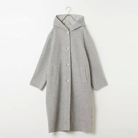 【トゥエルブクローゼット/12closet】のチェック使いのウールリバーコート 人気、トレンドファッション・服の通販 founy(ファニー) ファッション Fashion レディースファッション WOMEN アウター Coat Outerwear コート Coats ダブル Double チェック Check フェイス Face 軽量 Lightweight |ID:prp329100004572712