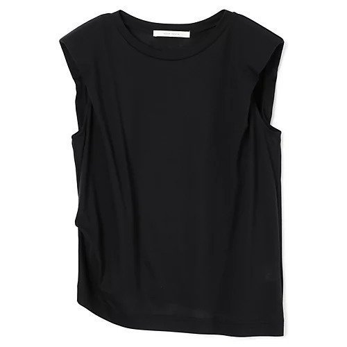 【プレインピープル/PLAIN PEOPLE】のSpiral天竺肩パット入りカットソー 人気、トレンドファッション・服の通販 founy(ファニー) 　ファッション　Fashion　レディースファッション　Fashion for Women　トップス・カットソー　Cut & Sew Tops　カットソー・ベーシックTシャツ　Cut-and-Sewn Tops / Stretch Tees & Basics　おすすめ　Recommended / Our Picks　カットソー　Cut and Sewn Top　 other-1|ID: prp329100004572952 ipo3291000000036037957
