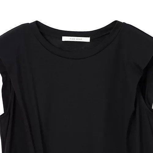 【プレインピープル/PLAIN PEOPLE】のSpiral天竺肩パット入りカットソー 人気、トレンドファッション・服の通販 founy(ファニー) 　ファッション　Fashion　レディースファッション　Fashion for Women　トップス・カットソー　Cut & Sew Tops　カットソー・ベーシックTシャツ　Cut-and-Sewn Tops / Stretch Tees & Basics　おすすめ　Recommended / Our Picks　カットソー　Cut and Sewn Top　other-3|ID: prp329100004572952 ipo3291000000036037965
