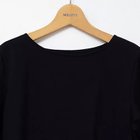 【ノーリーズ/NOLLEY'S】の刺繍ショートTシャツ ブラック|ID: prp329100004572957 ipo3291000000032362890