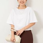 【ノーリーズ/NOLLEY'S】の刺繍ショートTシャツ ホワイト|ID: prp329100004572957 ipo3291000000032362892