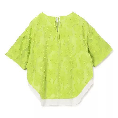 【プレインピープル/PLAIN PEOPLE】のカットジャガードTシャツ型ブラウス 人気、トレンドファッション・服の通販 founy(ファニー) 　ファッション　Fashion　レディースファッション　WOMEN　トップス・カットソー　Tops/Tshirt　シャツ/ブラウス　Shirts/Blouses　ロング / Tシャツ　T-Shirts　カットジャガード　Cut Jacquard　シンプル　Simple　ジャカード　Jacquard　ドレス　Dress　モダン　Modern　モチーフ　Motif　洗える　Washable　other-2|ID: prp329100004572970 ipo3291000000032362983
