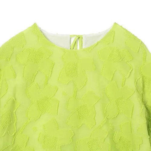 【プレインピープル/PLAIN PEOPLE】のカットジャガードTシャツ型ブラウス 人気、トレンドファッション・服の通販 founy(ファニー) 　ファッション　Fashion　レディースファッション　WOMEN　トップス・カットソー　Tops/Tshirt　シャツ/ブラウス　Shirts/Blouses　ロング / Tシャツ　T-Shirts　カットジャガード　Cut Jacquard　シンプル　Simple　ジャカード　Jacquard　ドレス　Dress　モダン　Modern　モチーフ　Motif　洗える　Washable　other-3|ID: prp329100004572970 ipo3291000000032362985