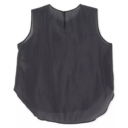 【プレインピープル/PLAIN PEOPLE】のシルキーオーガンジーモチーフブラウス 人気、トレンドファッション・服の通販 founy(ファニー) 　ファッション　Fashion　レディースファッション　WOMEN　トップス・カットソー　Tops/Tshirt　シャツ/ブラウス　Shirts/Blouses　シンプル　Simple　ノースリーブ　No Sleeve　フロント　Front　ボトム　Bottom　モチーフ　Motif　other-2|ID: prp329100004572972 ipo3291000000032362997