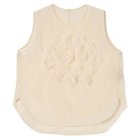【プレインピープル/PLAIN PEOPLE】のシルキーオーガンジーモチーフブラウス 人気、トレンドファッション・服の通販 founy(ファニー) ファッション Fashion レディースファッション Fashion for Women トップス・カットソー Cut & Sew Tops シャツ・ブラウス・オフィスカジュアル Elegant Blouses & Button-Ups シンプル Simple, Minimal ノースリーブ Sleeveless, No-Sleeve フロント Front, Front Design ボトム Bottoms, Lower Wear モチーフ Motif, Design Theme thumbnail オフホワイト|ID: prp329100004572972 ipo3291000000034198559