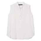 【マルティニーク/martinique】の《定番》ノースリパールスキッパー ホワイト|ID: prp329100004572974 ipo3291000000036286136