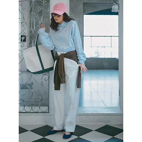 【オブラダ/Oblada】のGLANCE SHIRT 人気、トレンドファッション・服の通販 founy(ファニー) 　ファッション　Fashion　レディースファッション　WOMEN　トップス・カットソー　Tops/Tshirt　シャツ/ブラウス　Shirts/Blouses　シリコン　Silicon　スウェット　Sweat　フリル　Frills　ブロード　Broad　A/W・秋冬　Aw・Autumn/Winter・Fw・Fall-Winter　other-3|ID: prp329100004572978 ipo3291000000032363026