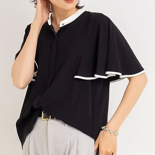 【ノーリーズソフィー/NOLLEY'S sophi】のバックサテンフレアスリーブブラウス インテリア・キッズ・メンズ・レディースファッション・服の通販 founy(ファニー) https://founy.com/ ファッション Fashion レディースファッション WOMEN トップス・カットソー Tops/Tshirt シャツ/ブラウス Shirts/Blouses バッグ Bag 2025年 2025 2025春夏・S/S Ss,Spring/Summer,2025 おすすめ Recommend オケージョン Occasion サテン Satin スリーブ Sleeve トリミング Trimming フレア Flare ビジネス 仕事 通勤 Business |ID: prp329100004572989 ipo3291000000032363096
