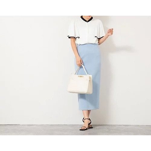 【ノーリーズソフィー/NOLLEY'S sophi】のバックサテンフレアスリーブブラウス 人気、トレンドファッション・服の通販 founy(ファニー) 　ファッション　Fashion　レディースファッション　WOMEN　トップス・カットソー　Tops/Tshirt　シャツ/ブラウス　Shirts/Blouses　バッグ　Bag　2025年　2025　2025春夏・S/S　Ss,Spring/Summer,2025　おすすめ　Recommend　オケージョン　Occasion　サテン　Satin　スリーブ　Sleeve　トリミング　Trimming　フレア　Flare　ビジネス 仕事 通勤　Business　other-2|ID: prp329100004572989 ipo3291000000032363103