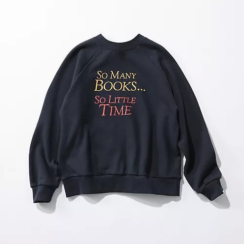 【オブラダ/Oblada】のSO MANY BOOKS SWEAT 人気、トレンドファッション・服の通販 founy(ファニー) 　ファッション　Fashion　レディースファッション　Fashion for Women　トップス・カットソー　Cut & Sew Tops　レディースパーカー・カジュアルフーディー　Casual Hoodies & Sweatshirts　スウェット・クルーネックトップス　Sweatshirts & Crewnecks / Relaxed Fit Sweat Tops　コンパクト　Compact, Small Size　スウェット / スエット　Sweatshirt, Sweatwear　other-3|ID: prp329100004572998 ipo3291000000035905601