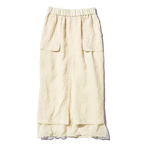 【ミュラー オブ ヨシオクボ/muller of yoshiokubo】のレイヤードスカート 人気、トレンドファッション・服の通販 founy(ファニー) 　ファッション　Fashion　レディースファッション　Fashion for Women　スカート　Skirts　カーディガン　Cardigan, Knitwear　ギャザー　Gathered, Ruffled　コンビ　Combo, Combination Style　シアー　Sheer, See-Through　シフォン　Chiffon, Lightweight Fabric　ポケット　Pocket, Pocket Detail　 other-1|ID: prp329100004573006 ipo3291000000034955205