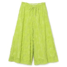 【プレインピープル/PLAIN PEOPLE】 カットジャガードフレアーパンツ人気、トレンドファッション・服の通販 founy(ファニー) ファッション Fashion レディースファッション Fashion for Women パンツ Pants & Trousers おすすめ Recommended / Our Picks ジャカード／ジャガード Jacquard, Woven Pattern フレア Flare, Flared モダン Modern, Contemporary モチーフ Motif, Design Theme |ID:prp329100004573011
