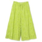 【プレインピープル/PLAIN PEOPLE】のカットジャガードフレアーパンツ 人気、トレンドファッション・服の通販 founy(ファニー) ファッション Fashion レディースファッション Fashion for Women パンツ Pants & Trousers おすすめ Recommended / Our Picks ジャカード／ジャガード Jacquard, Woven Pattern フレア Flare, Flared モダン Modern, Contemporary モチーフ Motif, Design Theme thumbnail イエロー&#215;グリーン|ID: prp329100004573011 ipo3291000000034046613