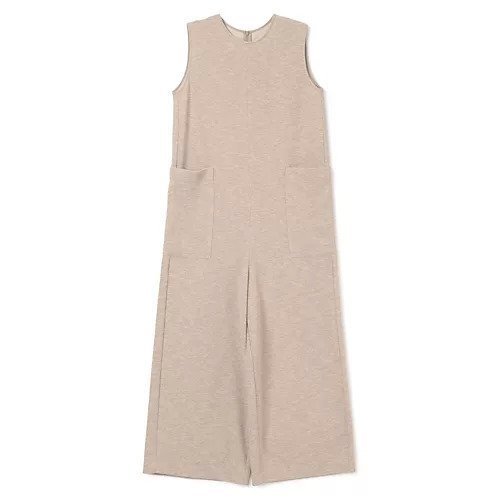 【プレインピープル/PLAIN PEOPLE】のパイルジャージノースリーブオールインワン インテリア・キッズ・メンズ・レディースファッション・服の通販 founy(ファニー) 　ファッション　Fashion　レディースファッション　Ladies' Fashion Online　トップス・カットソー　Tops/Tshirt　キャミソール / ノースリーブ　No Sleeves　ワンピース　Dress　オールインワン ワンピース　All In One Dress　ポケット　Pocket　リネン　Linen　夏　Summer　洗える　Washable　ベージュ|ID: prp329100004573029 ipo3291000000032363418