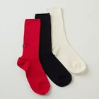 【オブラダ/Oblada】の【洗える】PACK SOCKS 人気、トレンドファッション・服の通販 founy(ファニー) ファッション Fashion レディースファッション WOMEN ソックス Socks ソックス Socks ワンポイント One Point 洗える Washable thumbnail マルチ(ブラック、アイボリー、レッド)|ID: prp329100004573044 ipo3291000000032363647