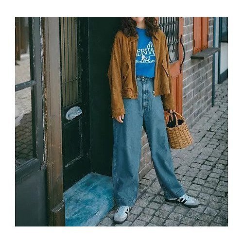 【オブラダ/Oblada】のOXFORD BLOUSON 人気、トレンドファッション・服の通販 founy(ファニー) 　ファッション　Fashion　レディースファッション　WOMEN　アウター　Coat Outerwear　ブルゾン　Blouson/Jackets　インナー　Inner　ジャケット　Jacket　スエード　Suede　デニム　Denim　ドレープ　Drape　バランス　Balance　ブルゾン　Blouson　エレガント 上品　Elegant　other-2|ID: prp329100004573045 ipo3291000000032363661