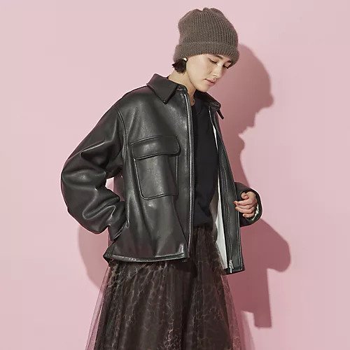 【オブラダ/Oblada】のLIGHT AVIATOR JACKET インテリア・キッズ・メンズ・レディースファッション・服の通販 founy(ファニー) 　ファッション　Fashion　レディースファッション　Fashion for Women　アウター　Coat / Outerwear Collection　レディースジャケット・軽アウター　Jackets　フォルム　Silhouette, Form　ブルゾン　Blouson, Bomber Jacket　エレガント 上品　Elegant　BLACK|ID: prp329100004573046 ipo3291000000034674082