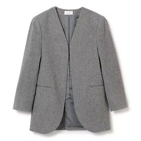 【エムセブンデイズ/M7days】 【松村純子さんコラボ】ノーカラージャケット人気、トレンドファッション・服の通販 founy(ファニー) ファッション Fashion レディースファッション WOMEN アウター Coat Outerwear ジャケット Jackets ノーカラージャケット No Collar Leather Jackets クラシック Classic コラボ Collaboration ジャケット Jacket タートル Turtle バランス Balance ロング Long ビジネス 仕事 通勤 Business |ID:prp329100004573050