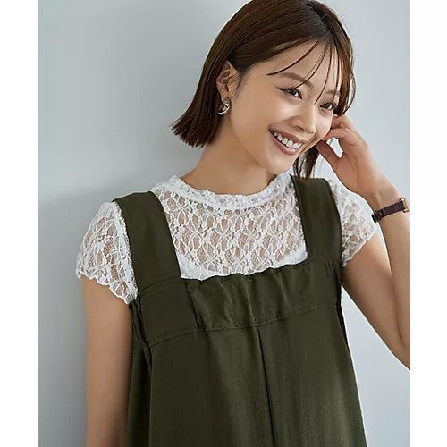 【スタイルデリ/STYLE DELI】の下に着る半袖レーシィーストレッチトップス インテリア・キッズ・メンズ・レディースファッション・服の通販 founy(ファニー) https://founy.com/ ファッション Fashion レディースファッション Ladies' Fashion Online トップス・カットソー Tops/Tshirt イエロー Yellow インナー Inner キャミソール Camisole コンパクト Compact サロペット Overalls ジャケット Jacket スウェット Sweat スリット Slit スリーブ Sleeve 定番 Standard ノースリーブ No Sleeve フィット Fit フレンチ French ベスト Vest 半袖 Short Sleeve レース Race A/W・秋冬 Aw・Autumn/Winter・Fw・Fall-Winter 夏 Summer |ID: prp329100004573111 ipo3291000000032612198