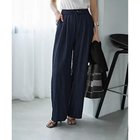 【スタイルデリ/STYLE DELI】の涼しいシボ入りリラックスパンツ 人気、トレンドファッション・服の通販 founy(ファニー) ファッション Fashion レディースファッション Fashion for Women パンツ Pants & Trousers イエロー Yellow ギャザー Gathered, Ruffled ストレート Straight, Straight Cut スリット Slit, Slit Detail デニム Denim, Jeans Material フォルム Silhouette, Form ポケット Pocket, Pocket Detail リアル Real, Realistic リボン Ribbon, Bow リラックス Relax, Relaxed Fit ループ Loop, Loop Knit ワイド Wide, Wide Fit 夏 Summer thumbnail ネイビー|ID: prp329100004573113 ipo3291000000033013618